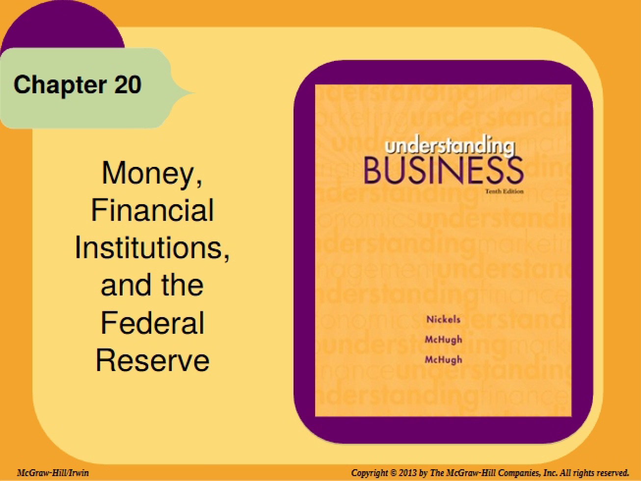 Federal Reserve, Financial Institutions, and Money