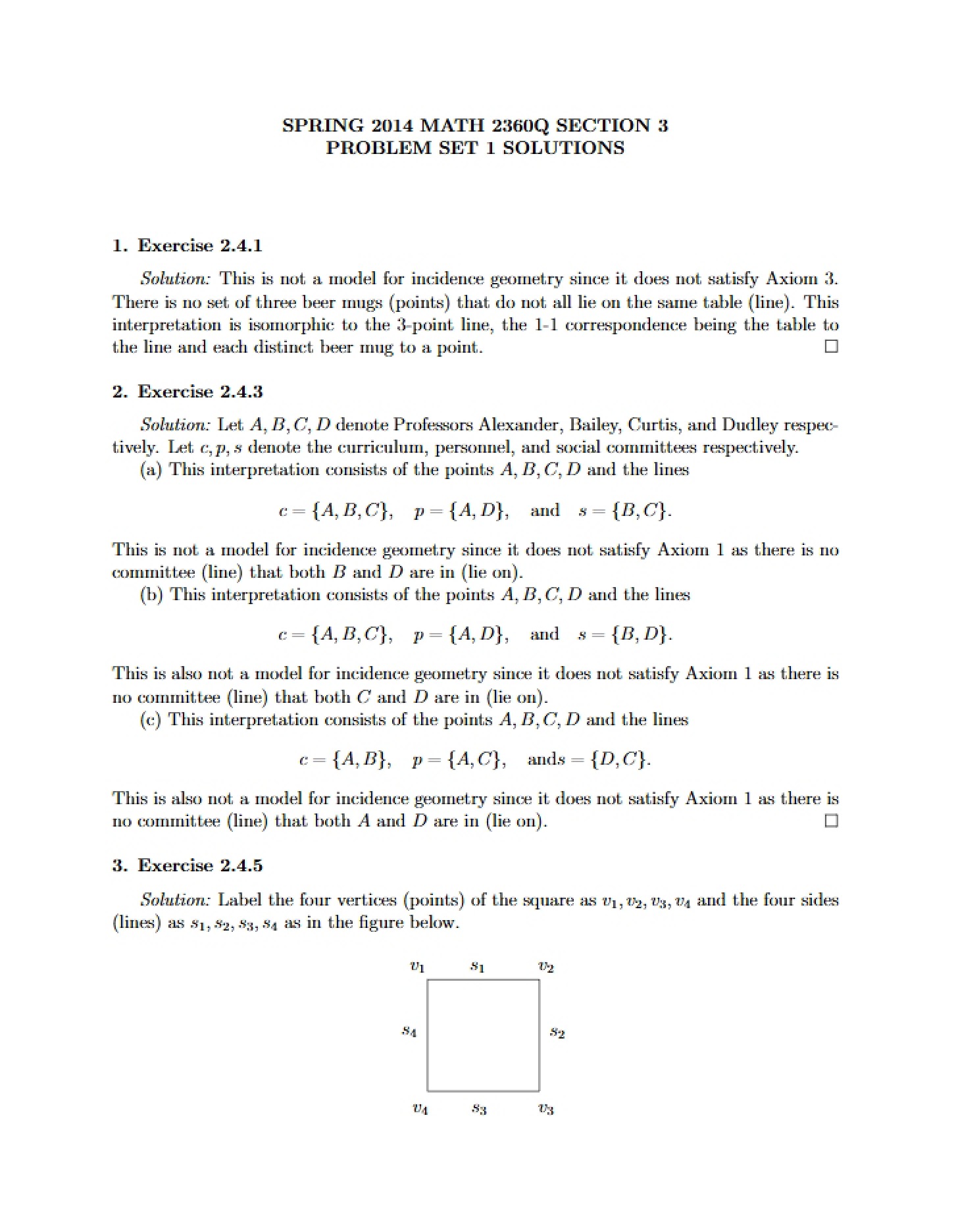 Key Homework 1 (2360Q)