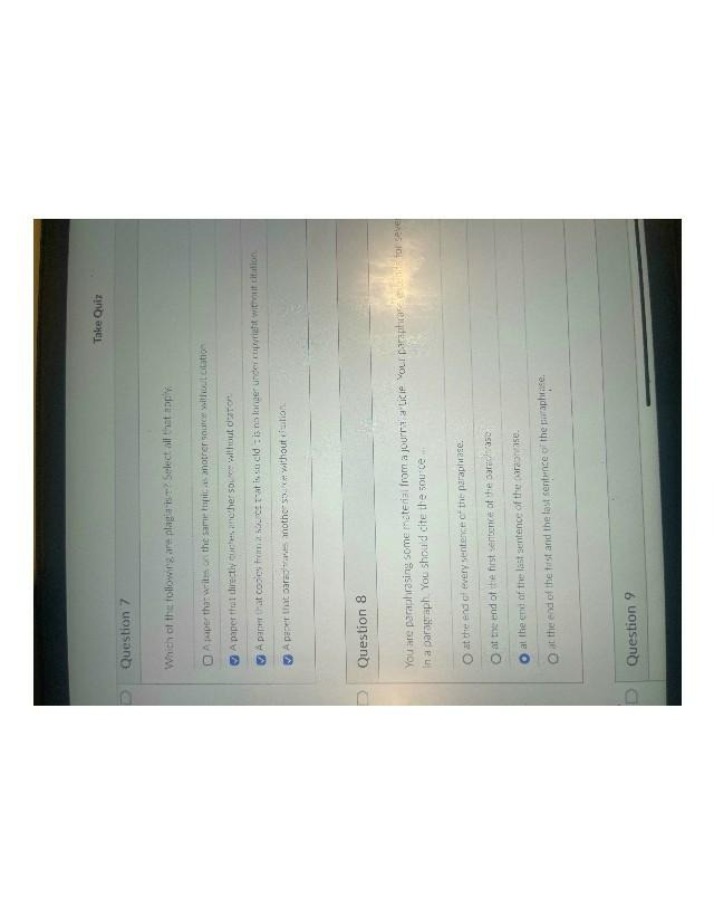 Identifying and Avoiding Common Plagiarism
