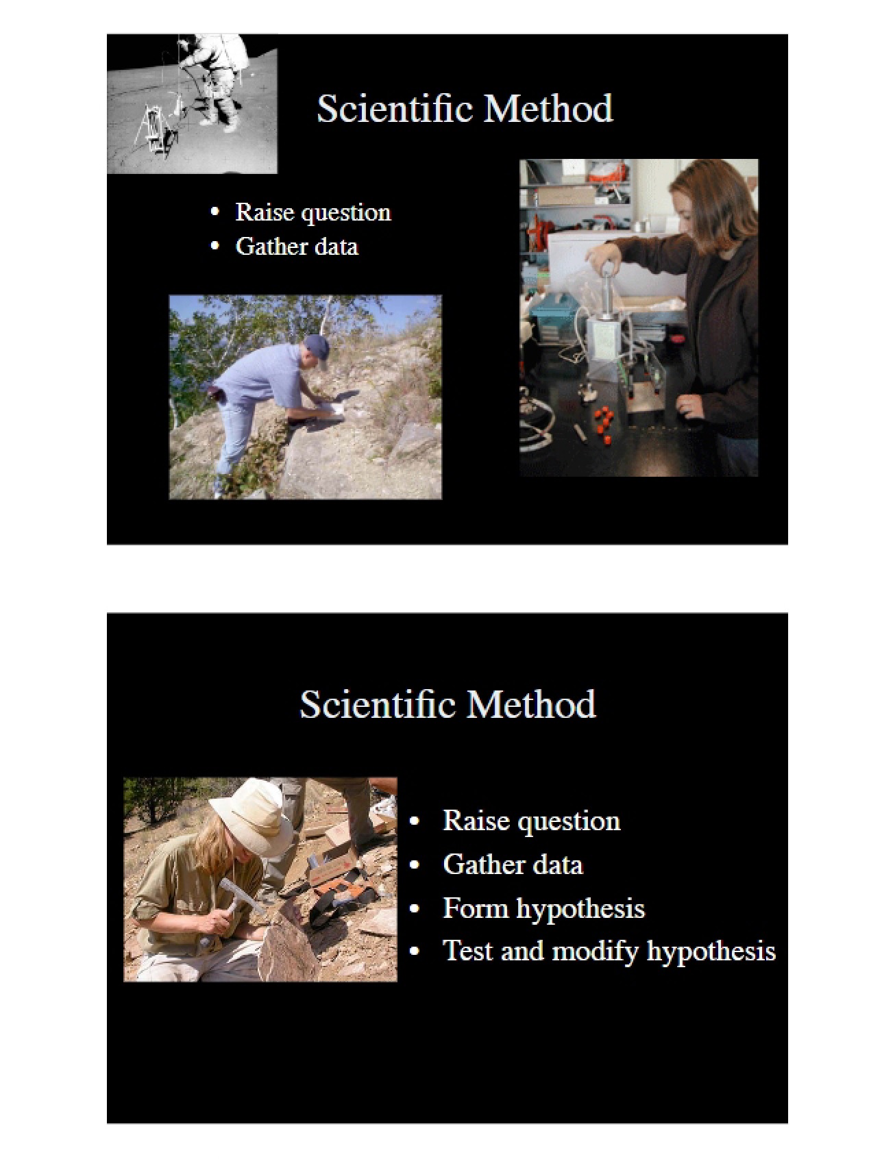 Method of Science in Geology
