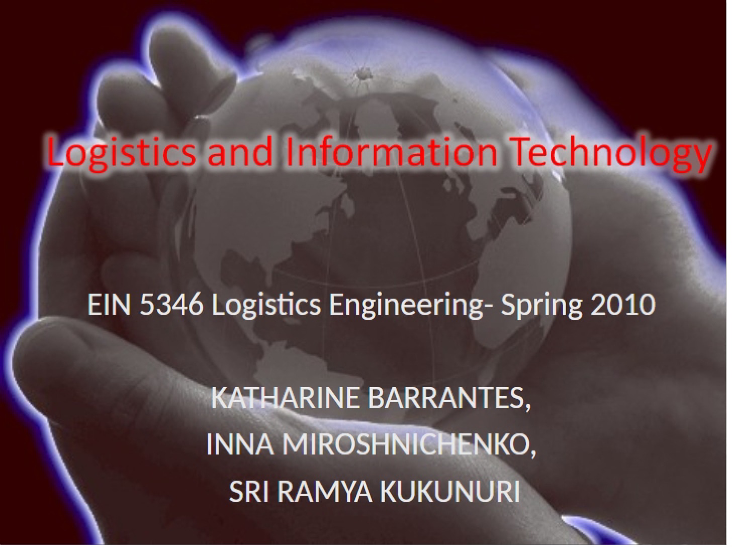 IT in Logistics