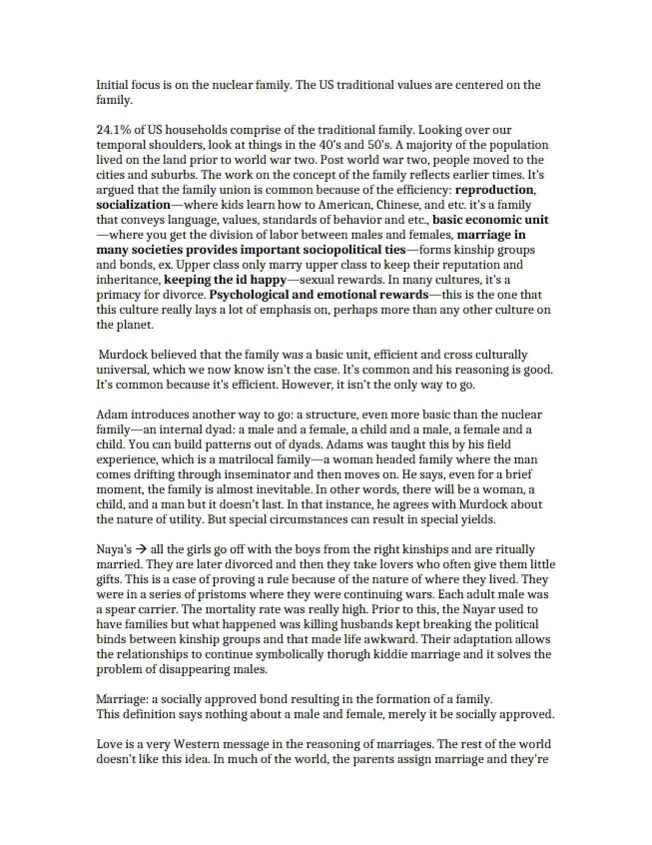 Class Notes Part 1