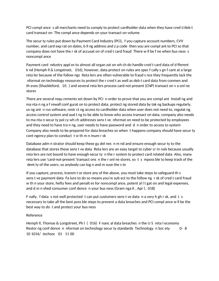 Week 7 Cybersecurity Materials