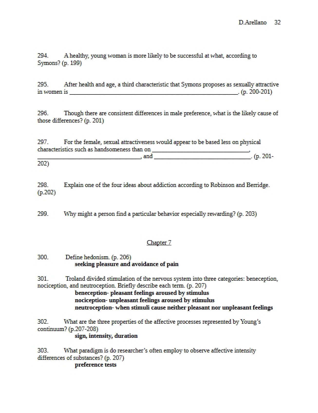 Test 3 Study Guide