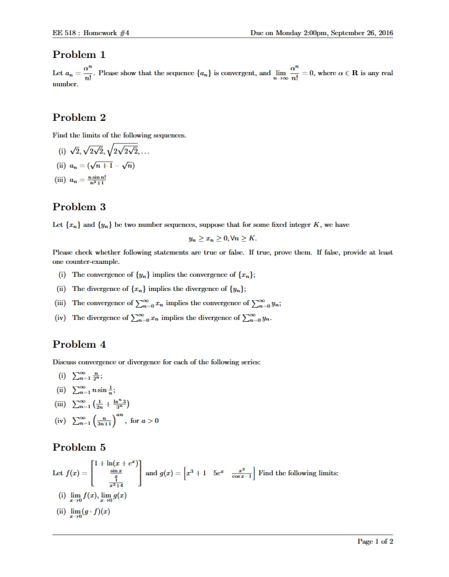 Assignment Four