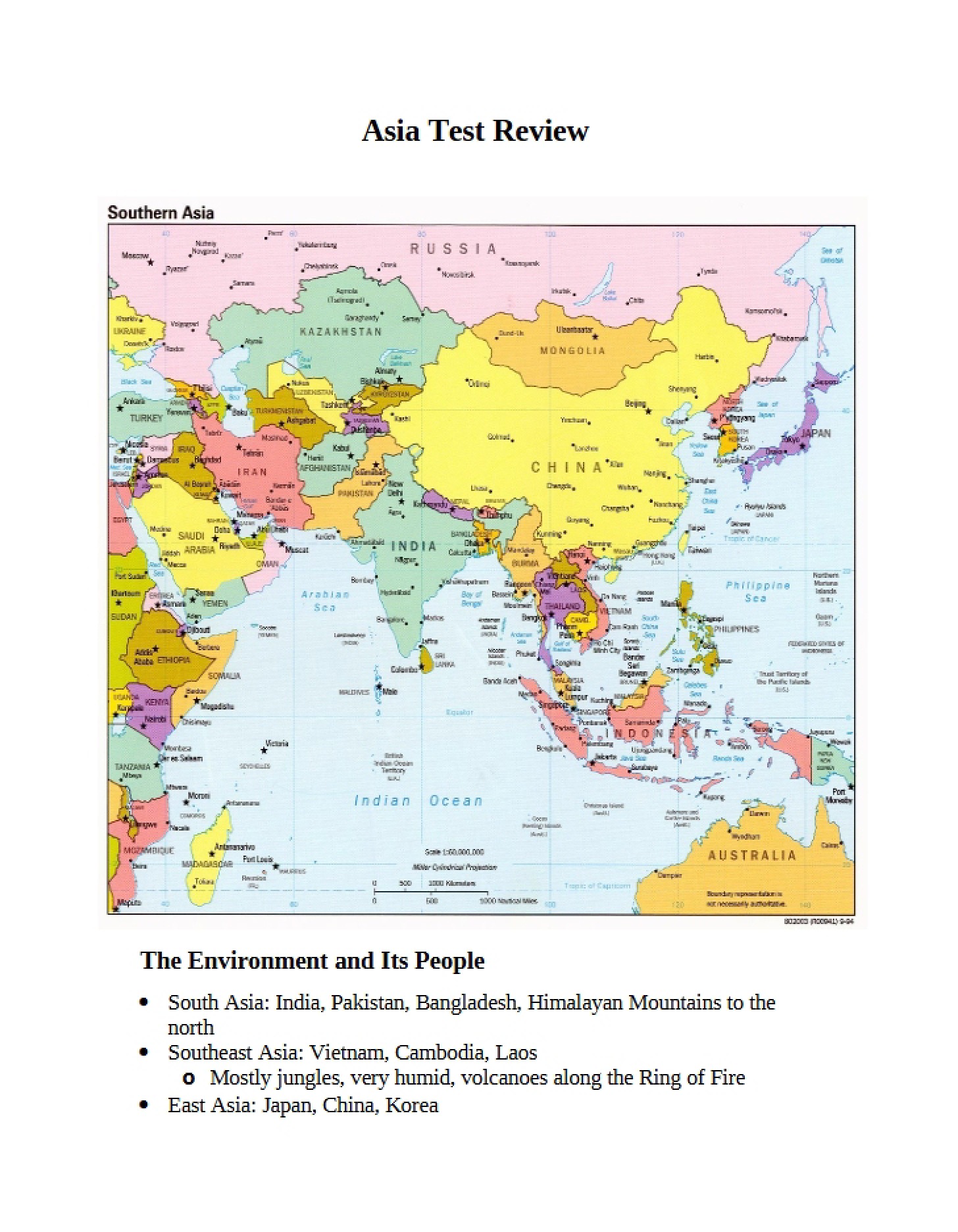 Review Inquiries Asian Regions
