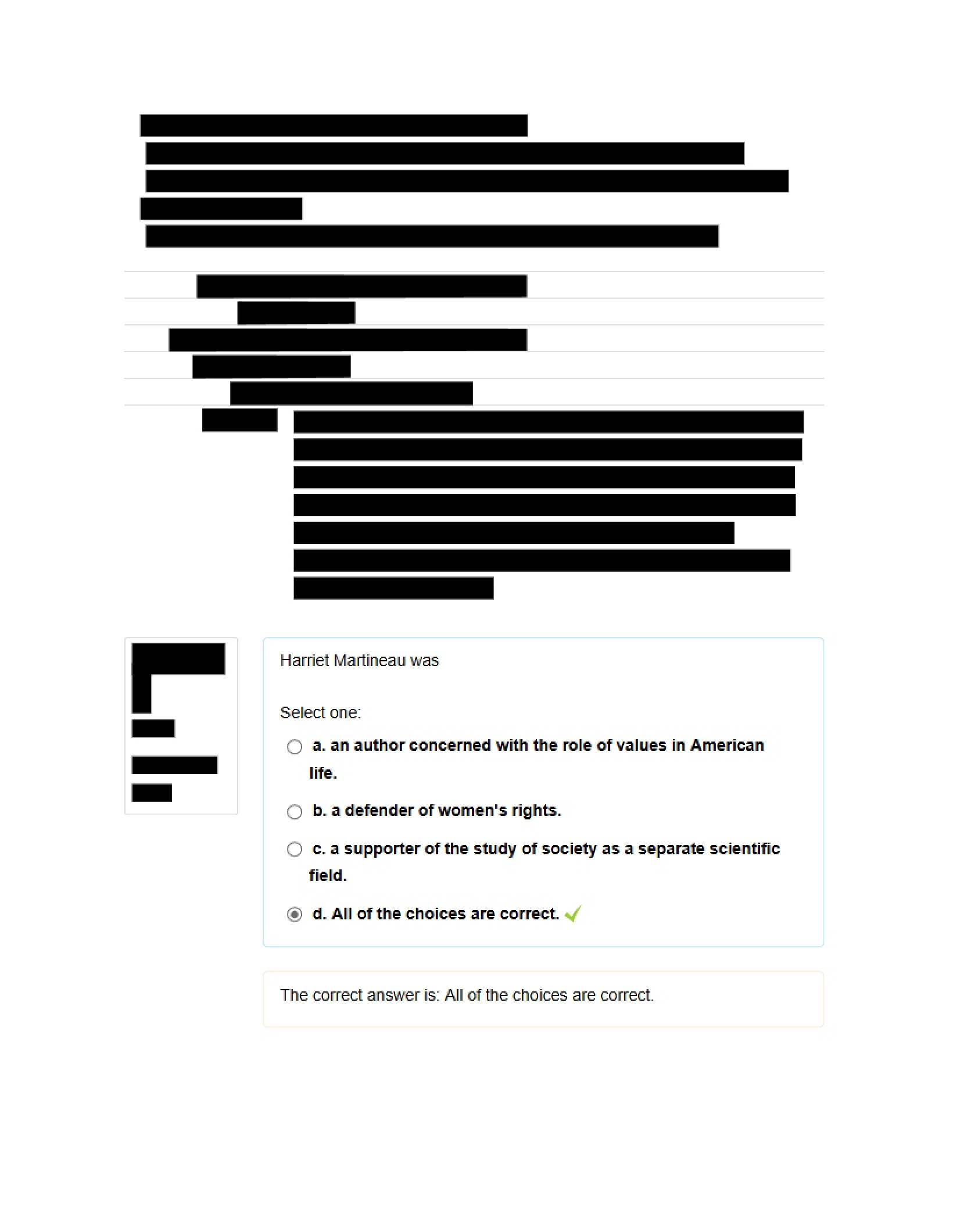 Sociology Assessment