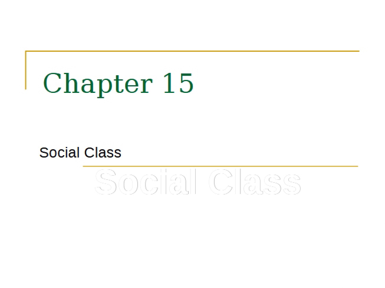 Social Class and Consumer Behavior