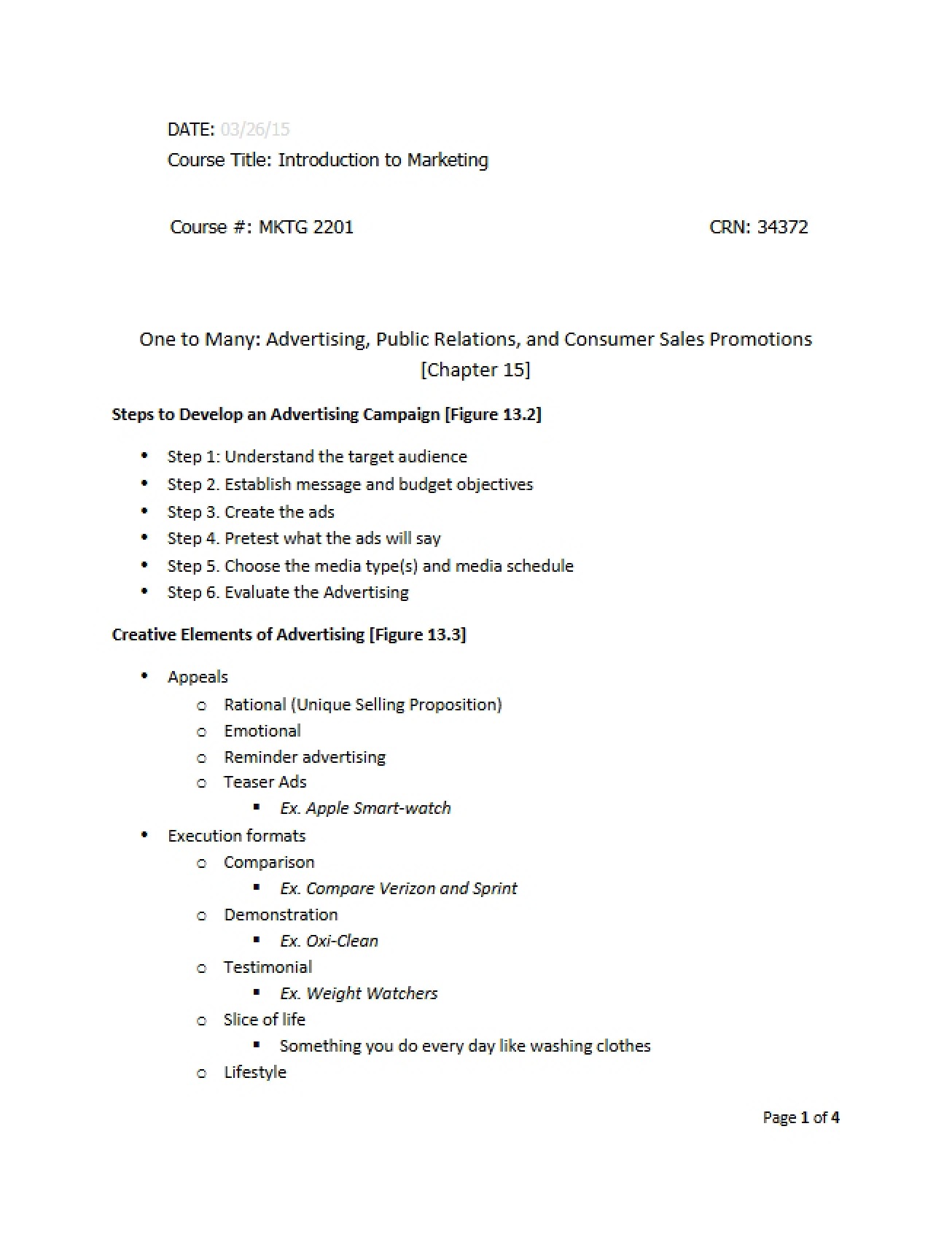 Marketing Introduction