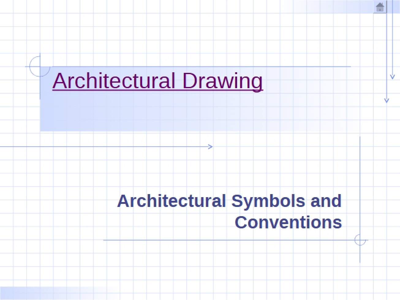 Conventions and Symbols in Architecture