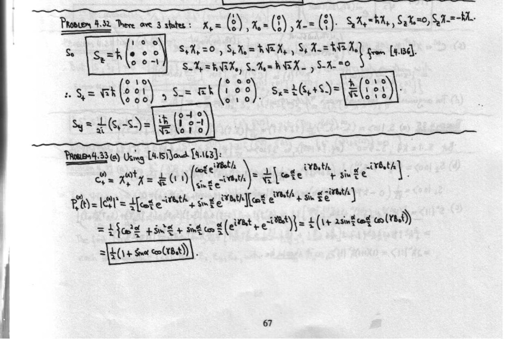 Fifth Problem Set