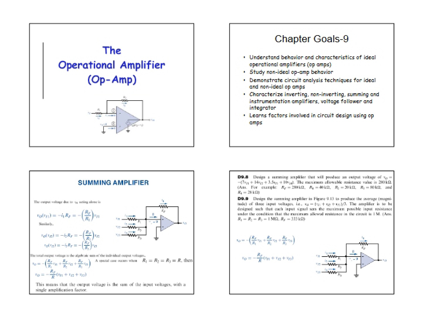 Lecture Notes for ECE 334
