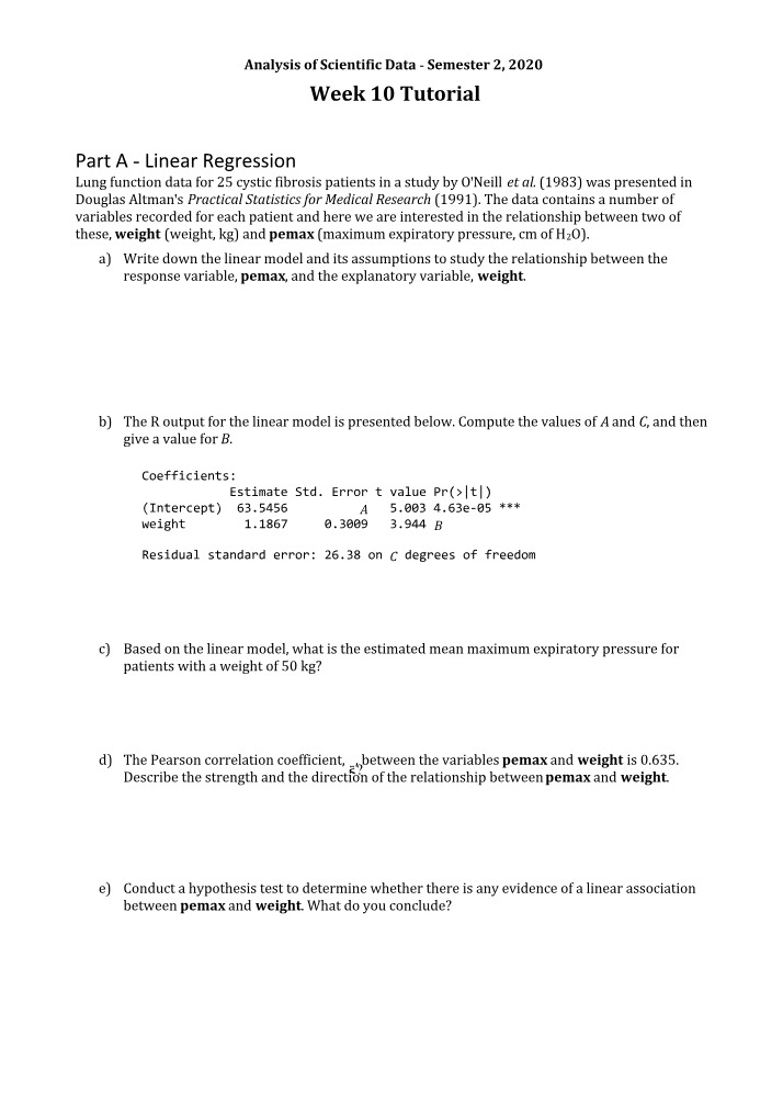 STAT230 Tutorial - Week 10