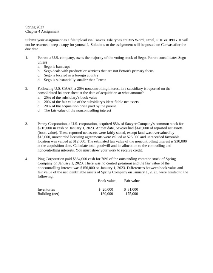 Calculus I - Chapter 4 Assignment