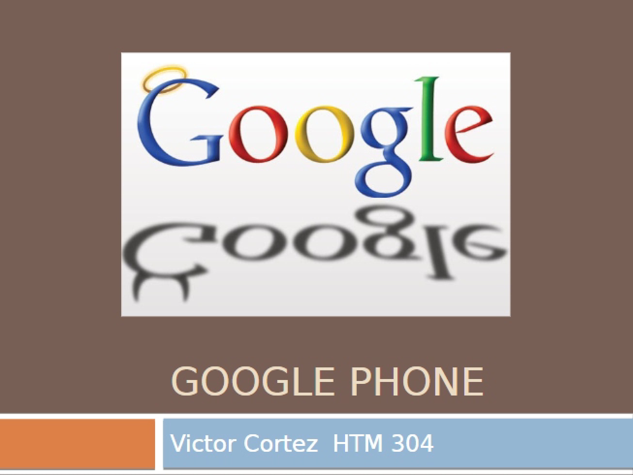 Google Phone Report (Cortec)