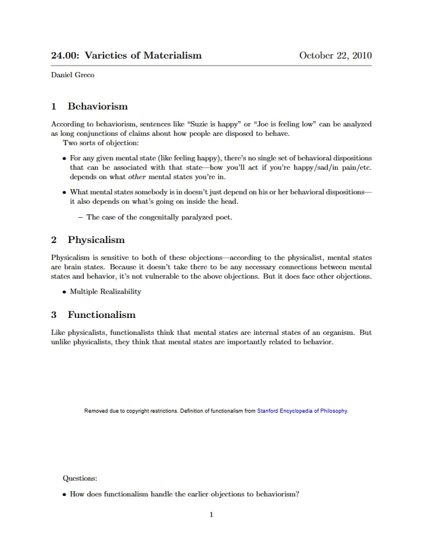 Review Guide