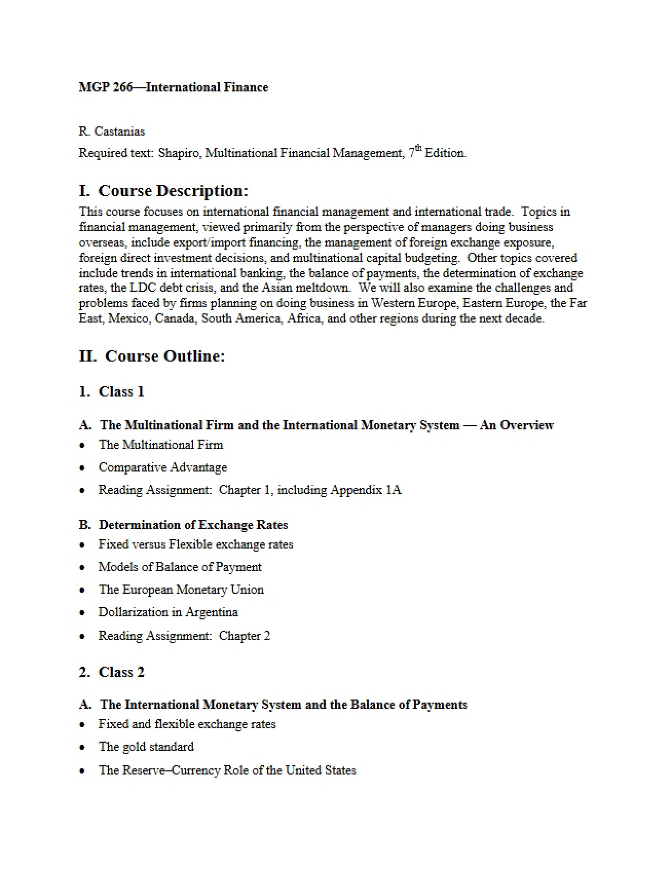 Syllabus for MGP 266