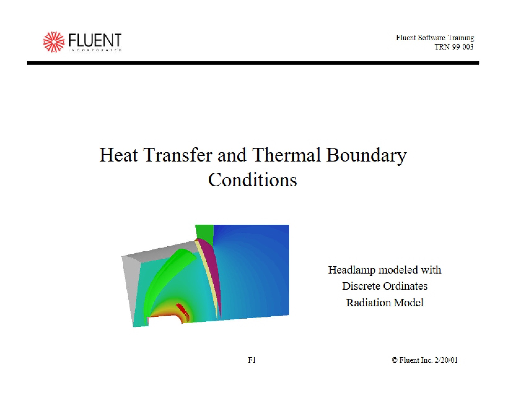Thermal Boundary Conditions and Heat Transfer