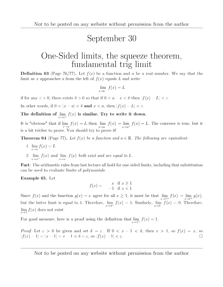 MATH137 Lecture 11