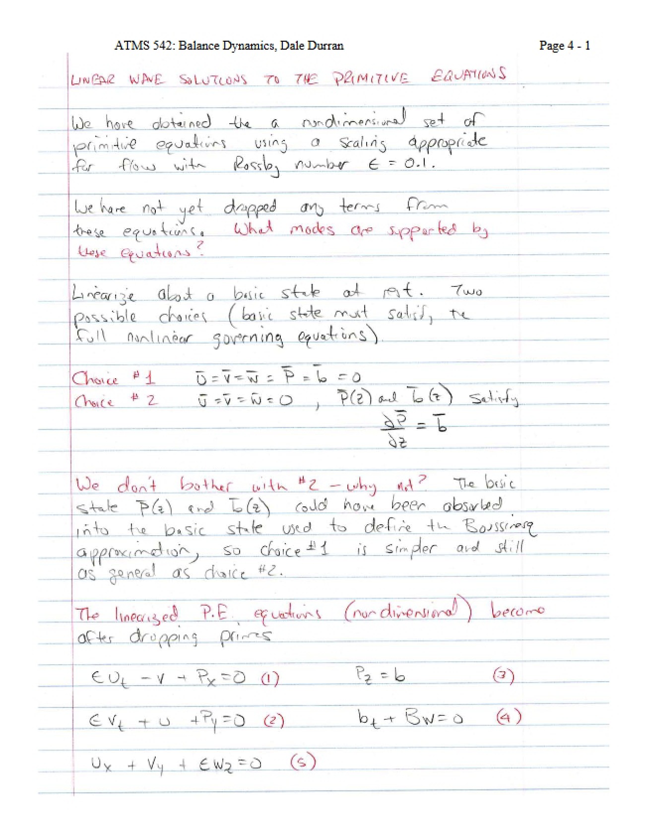 Principles of Balance Dynamics