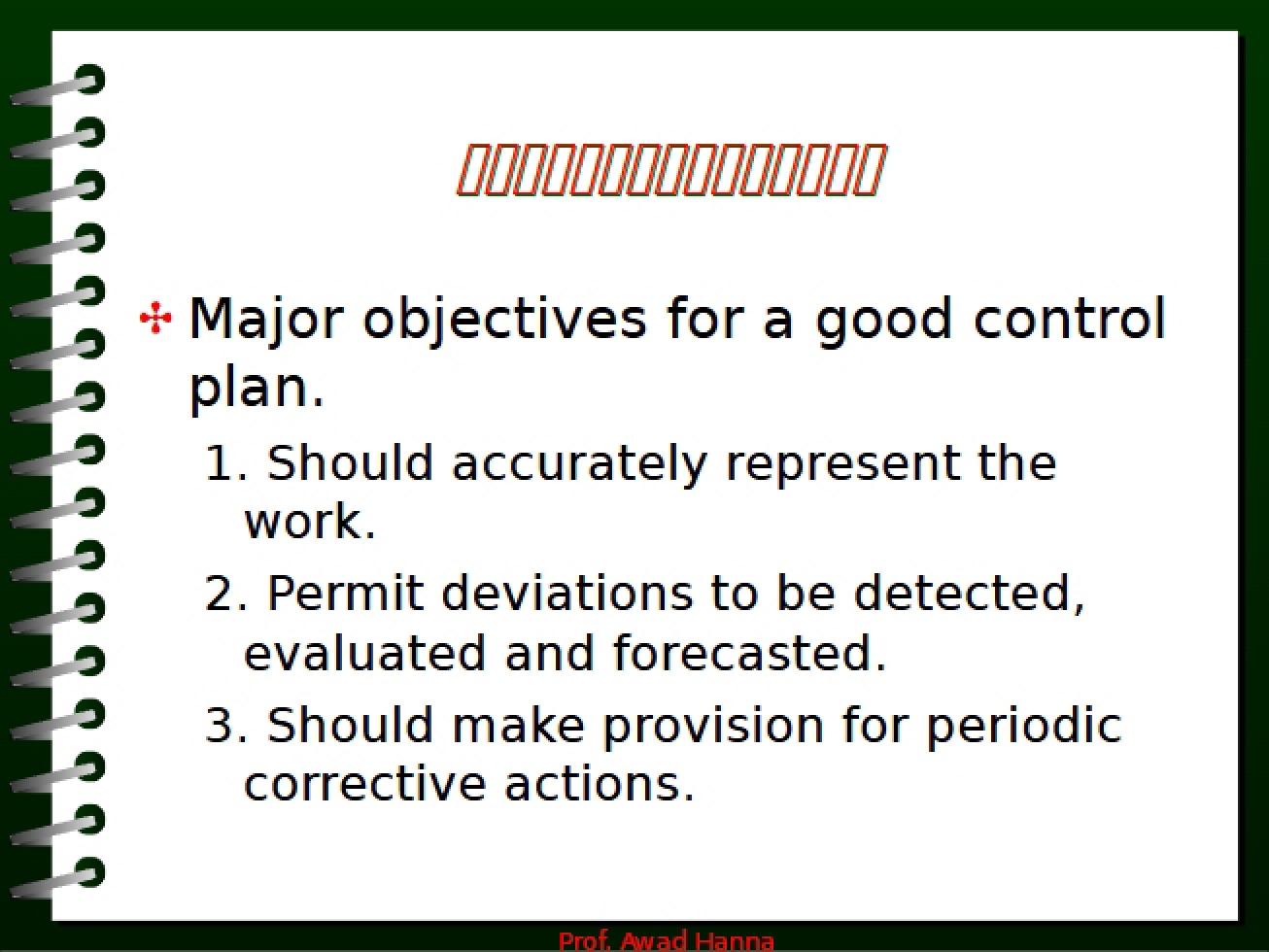 Class Notes CEE 492