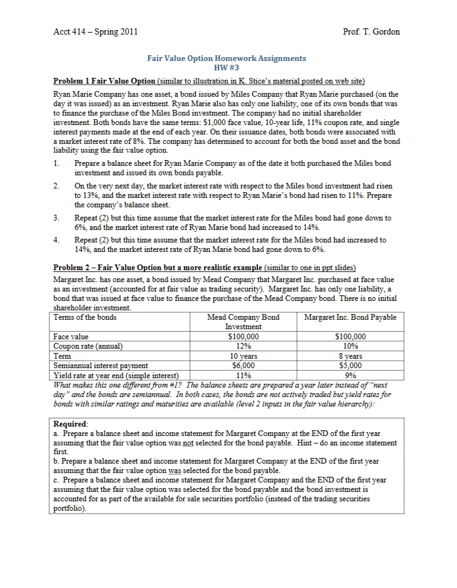 Third Homework