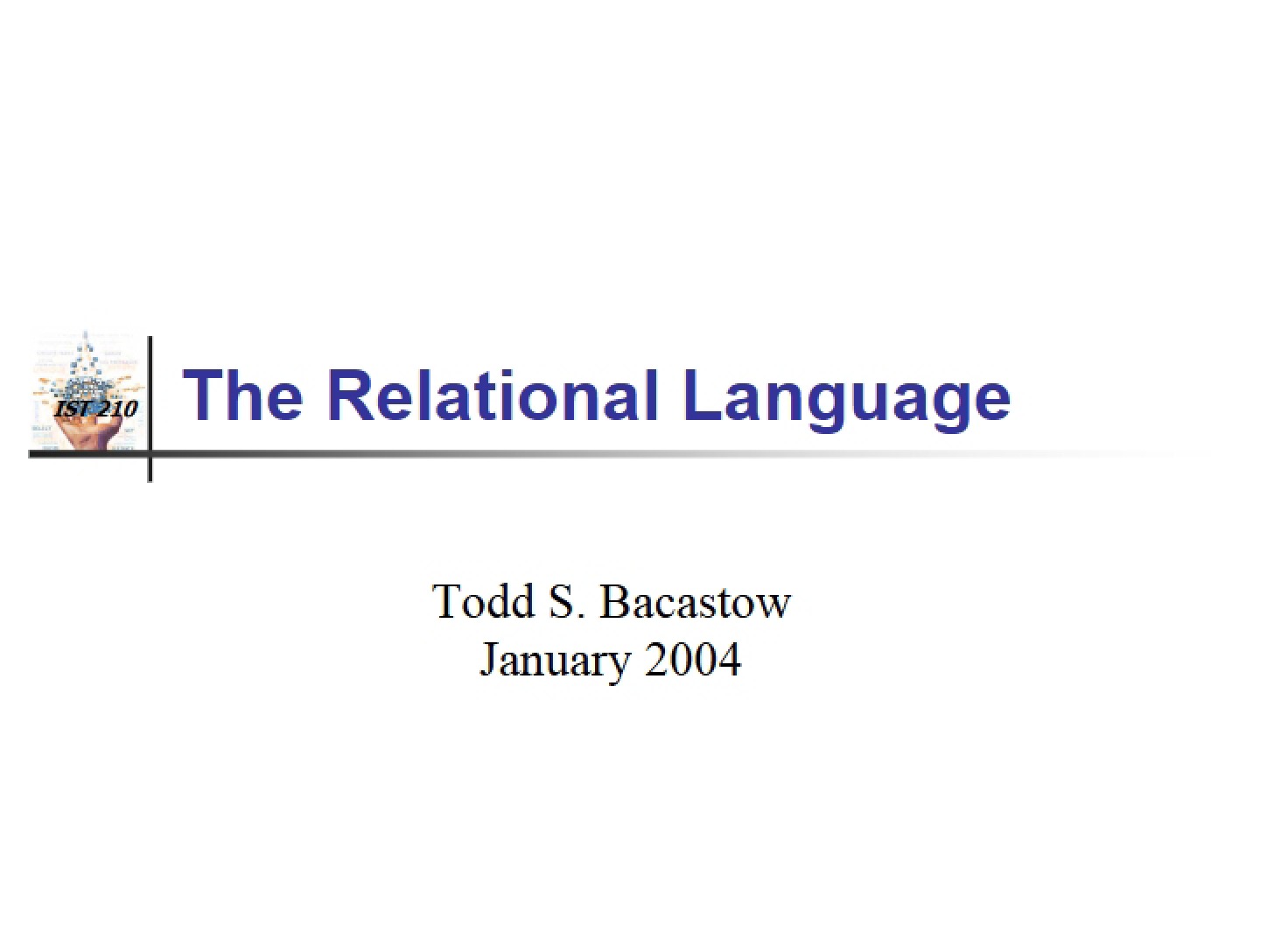 Languages for Relational Databases