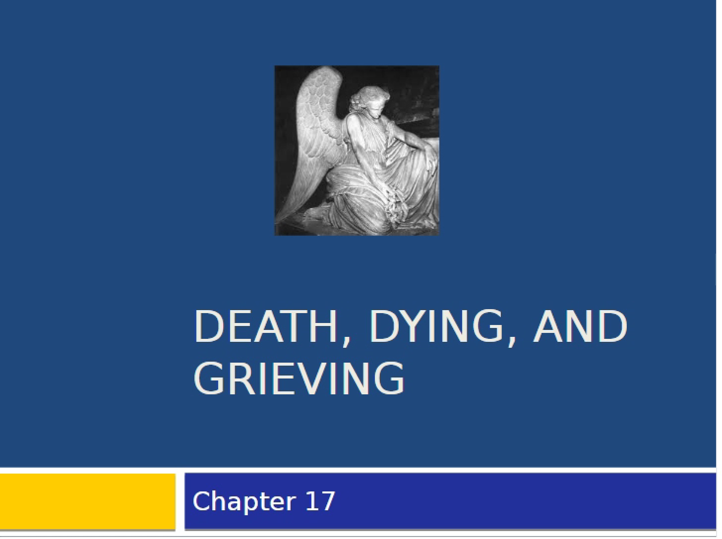Death, Dying, and Grieving Outline