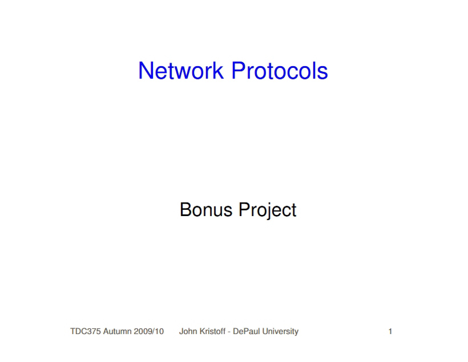 Bonus Material