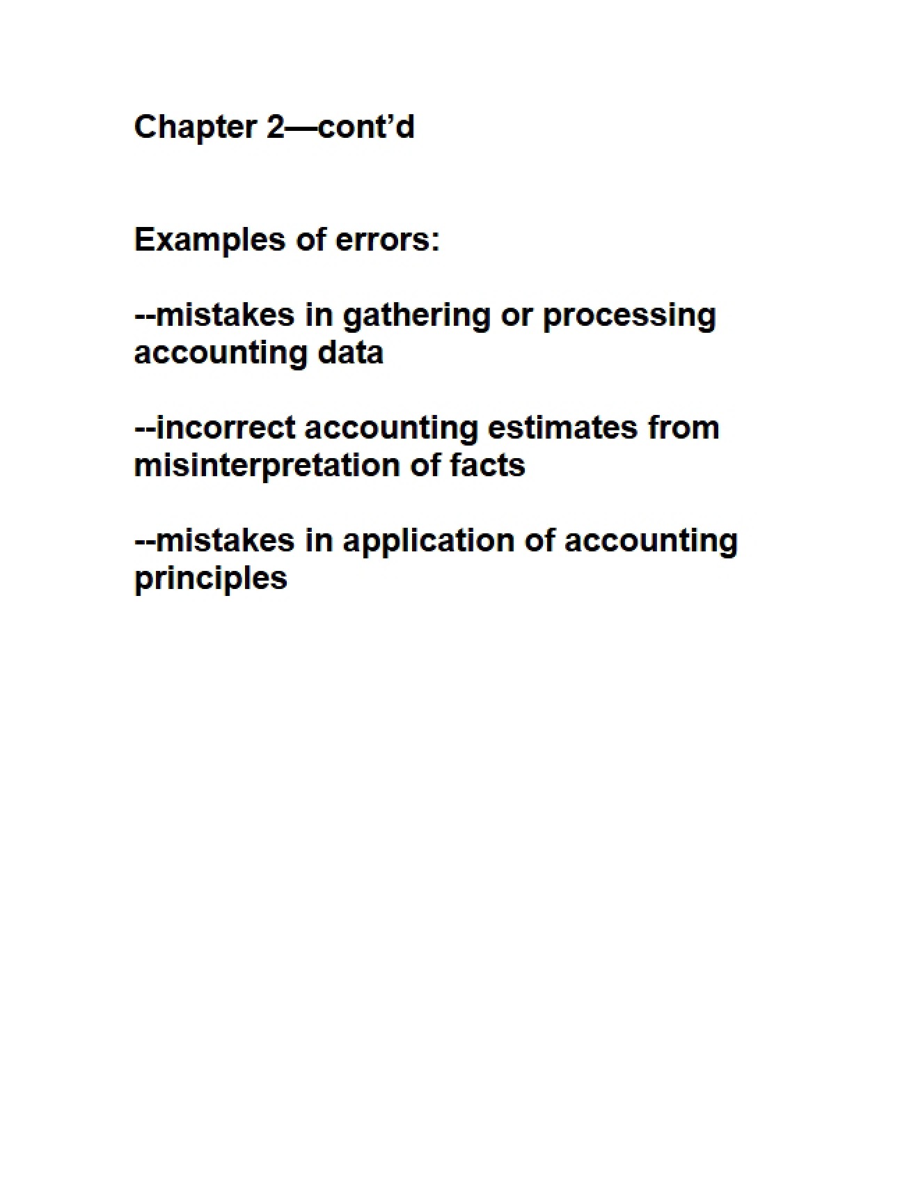 Independent Audit Lecture Notes