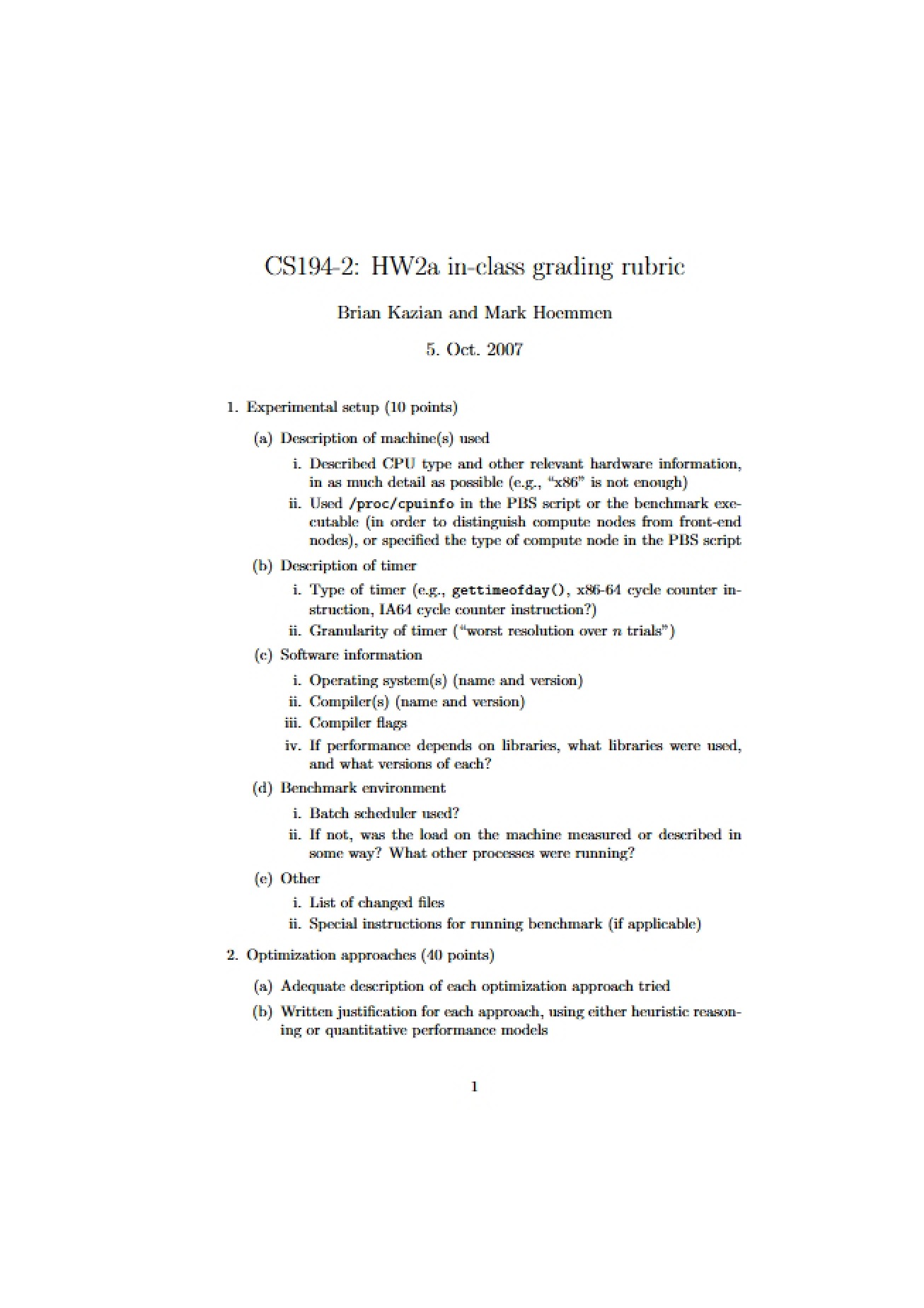 Special Topics Homework