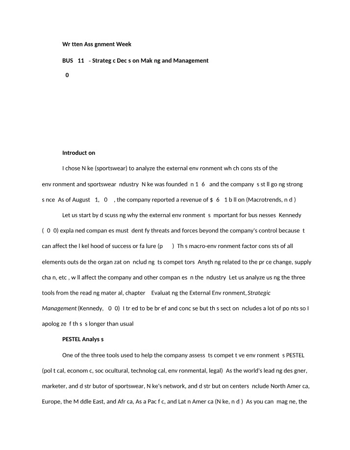 Written Assignment - Part 3
