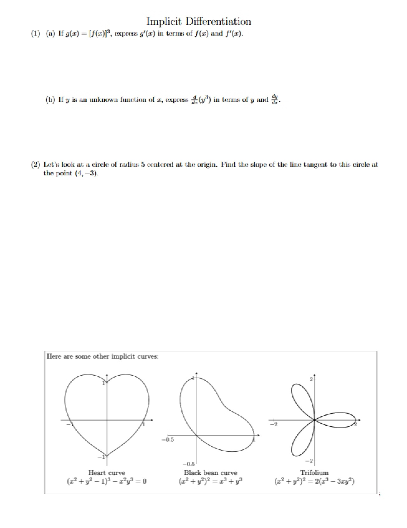 Worksheet Number 12