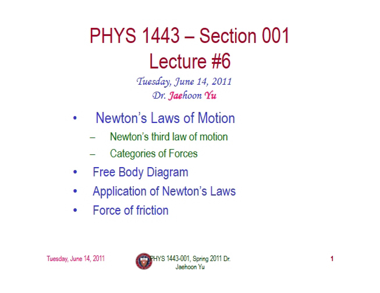 Notes from Lecture - 25 Pages