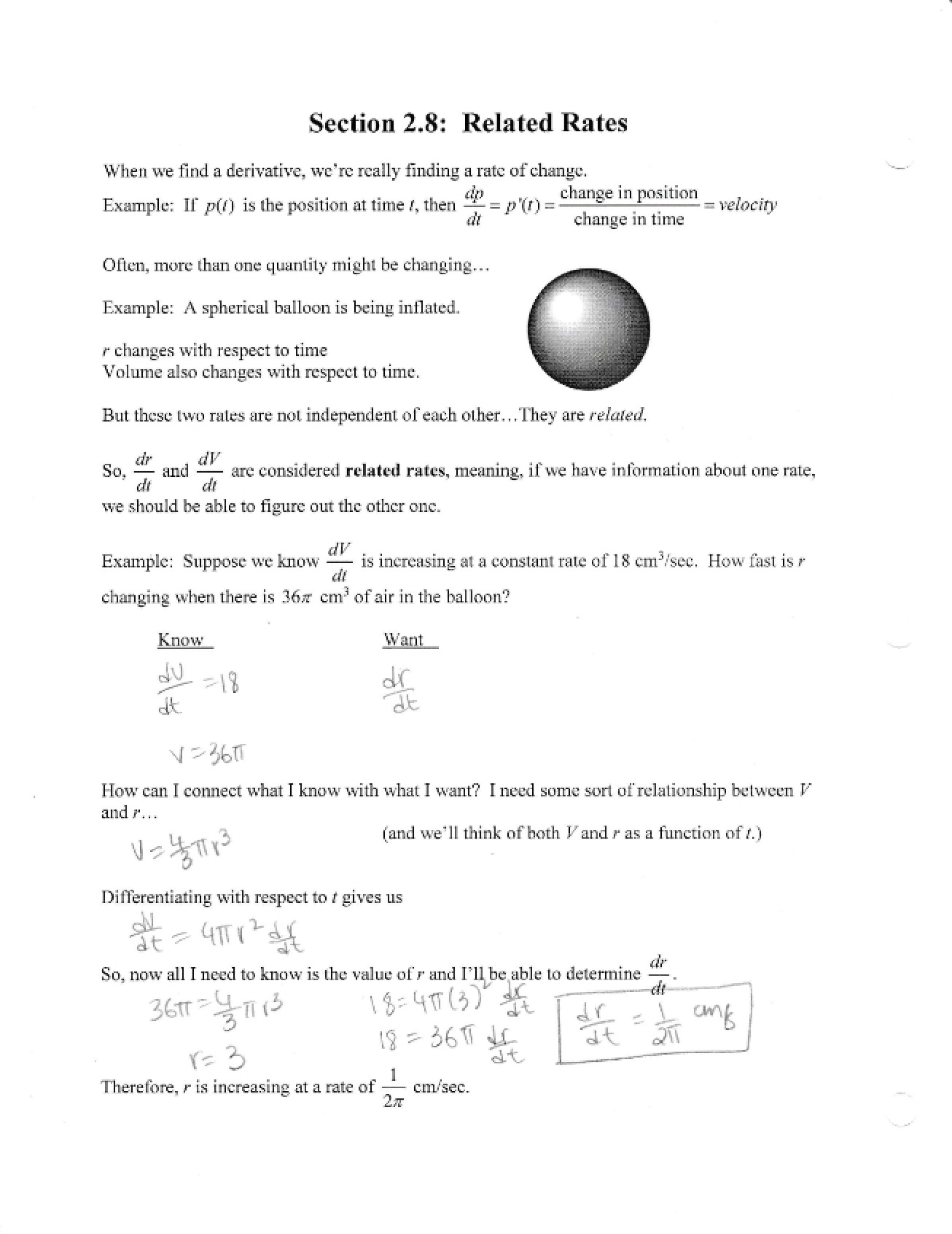 Material from Section 2.8