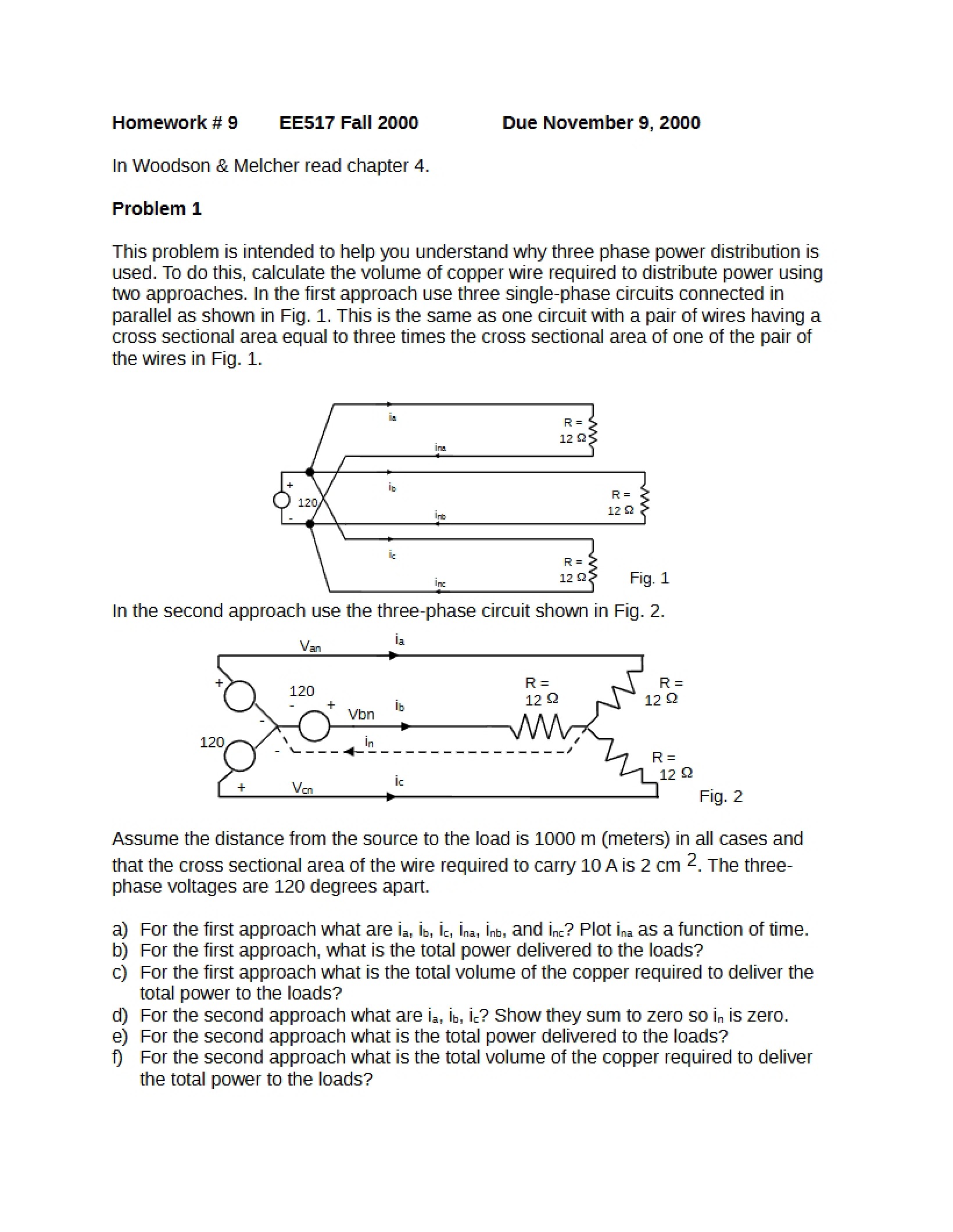 Homework Assignment 9 (EE517)