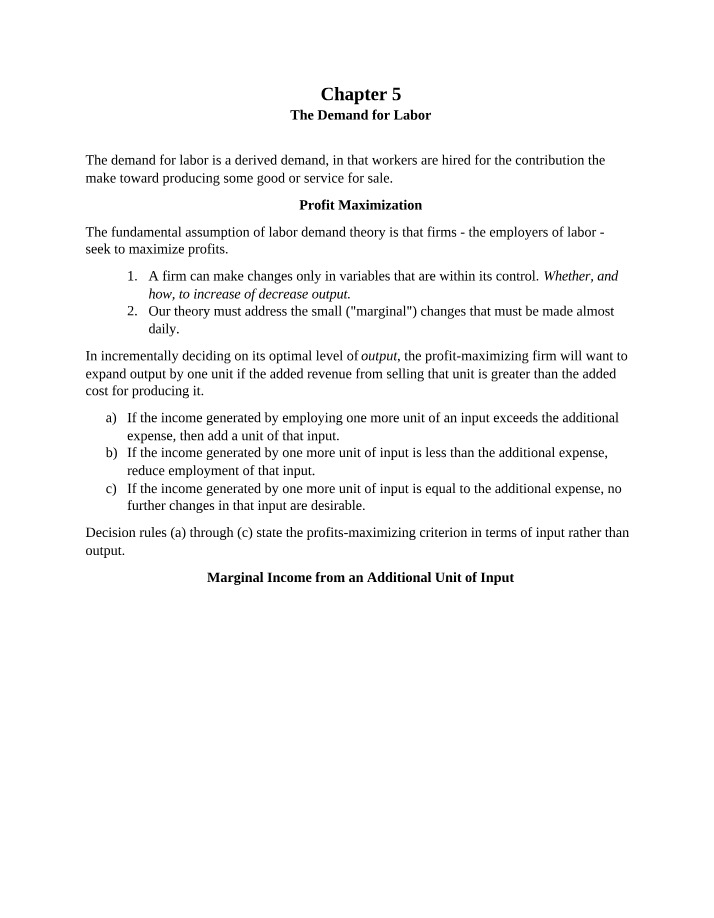 COMM 220 Chapter 5 Notes