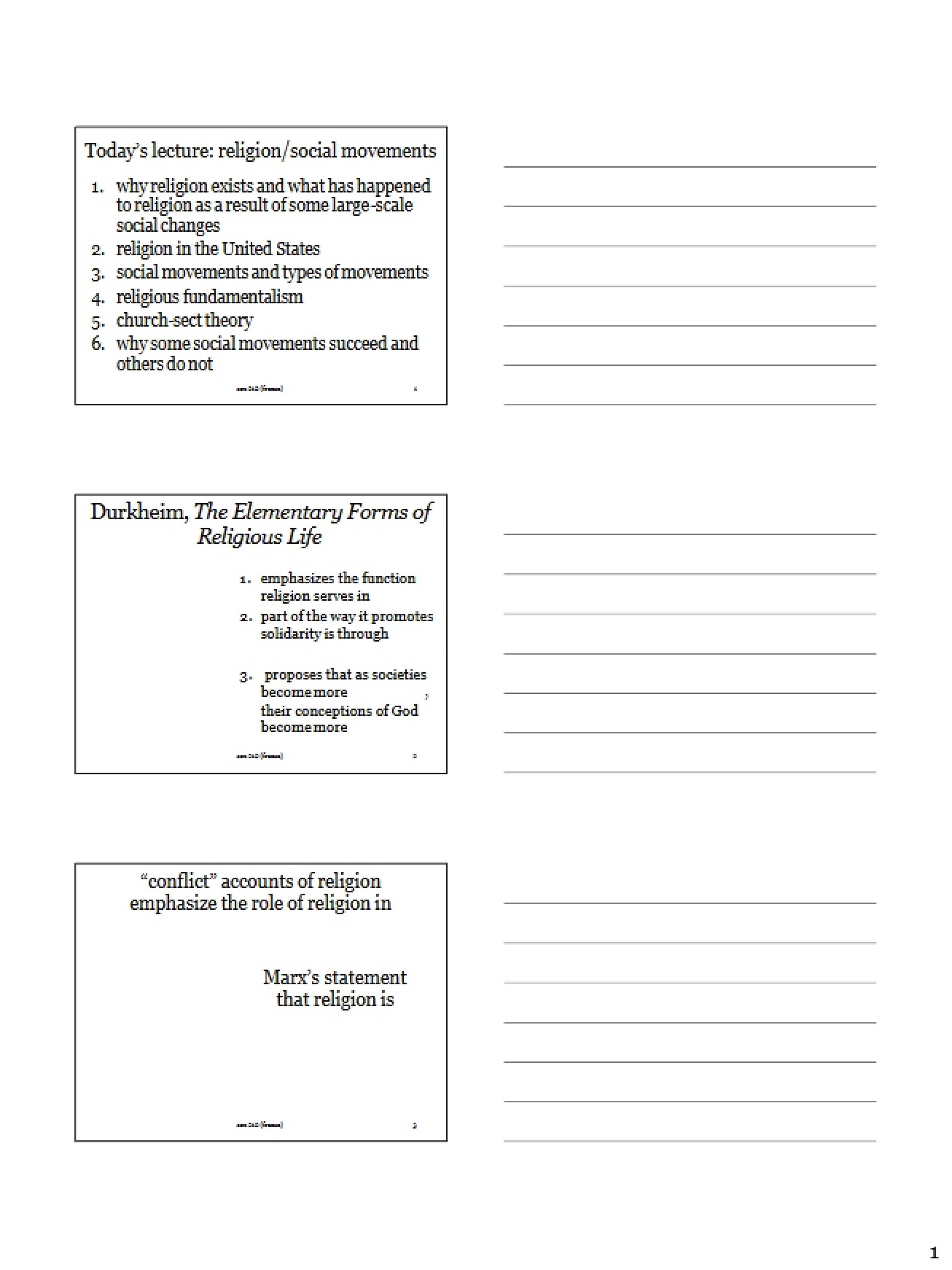 Social Movements and Religion - Survey of Sociology