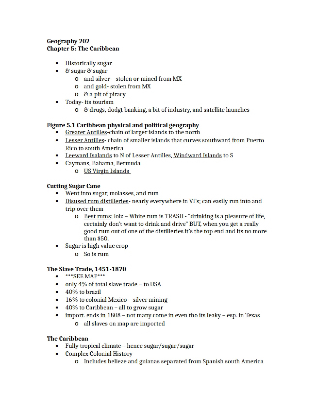 Fifth Chapter of Geography of the Global Village