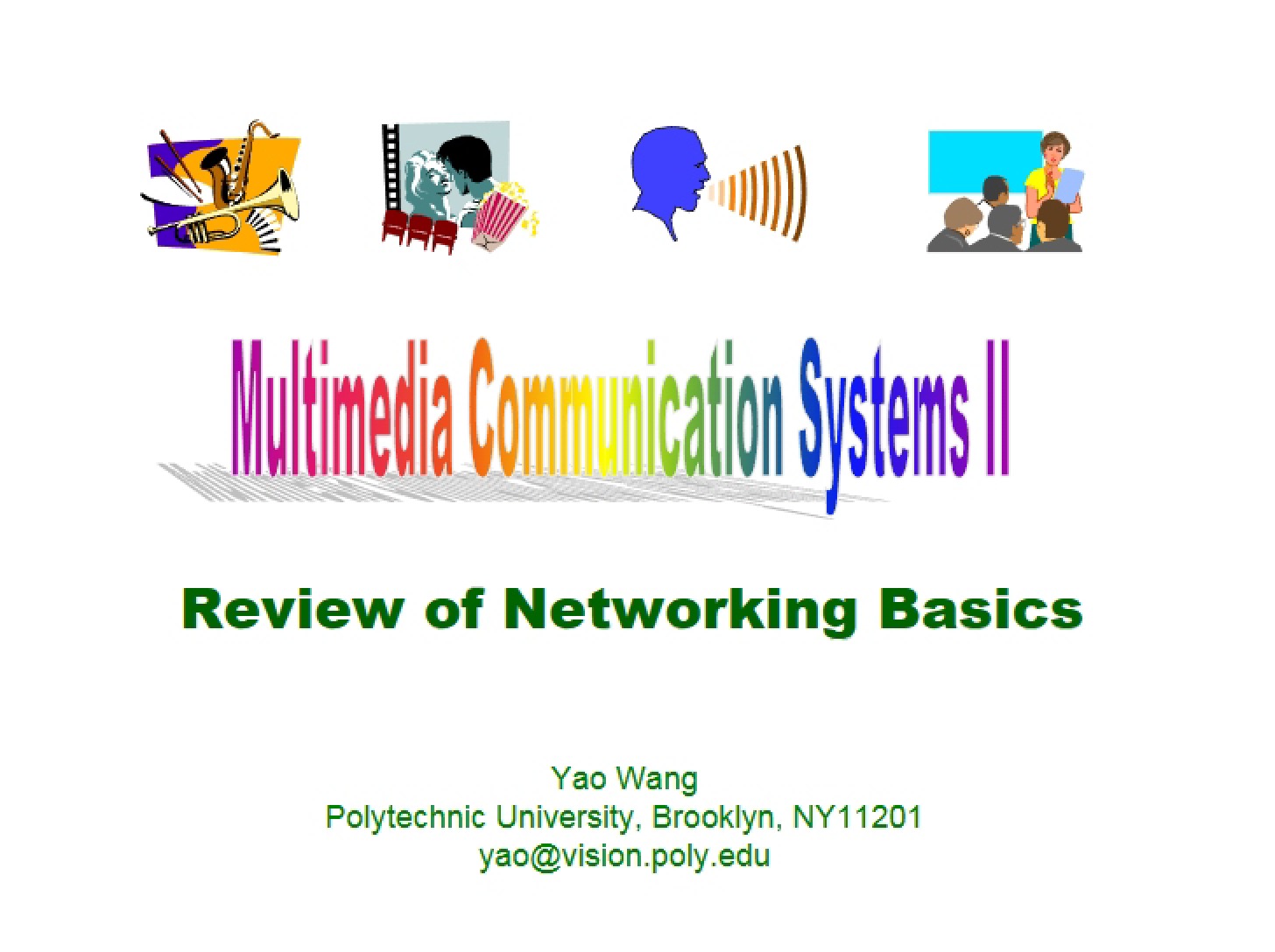 Networking Basics Review