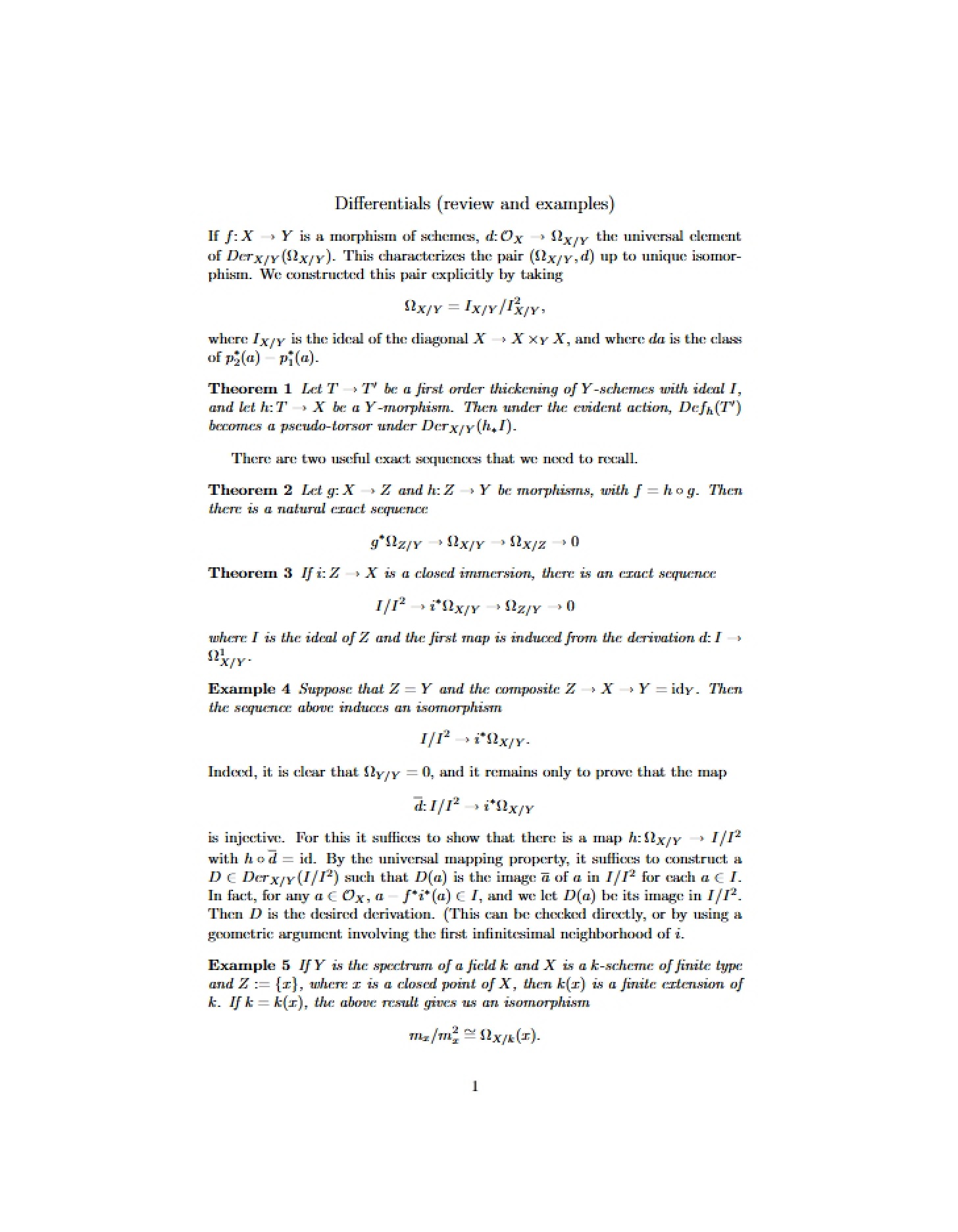 Differential Calculus