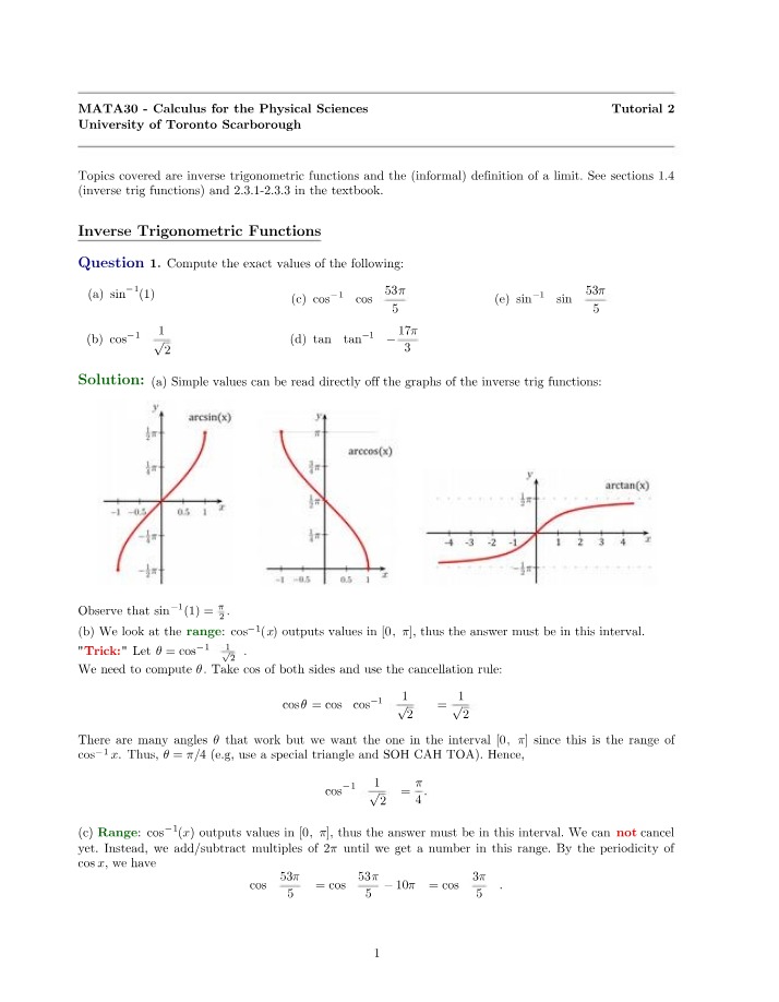 MATA30 Tutorial 2 Problems