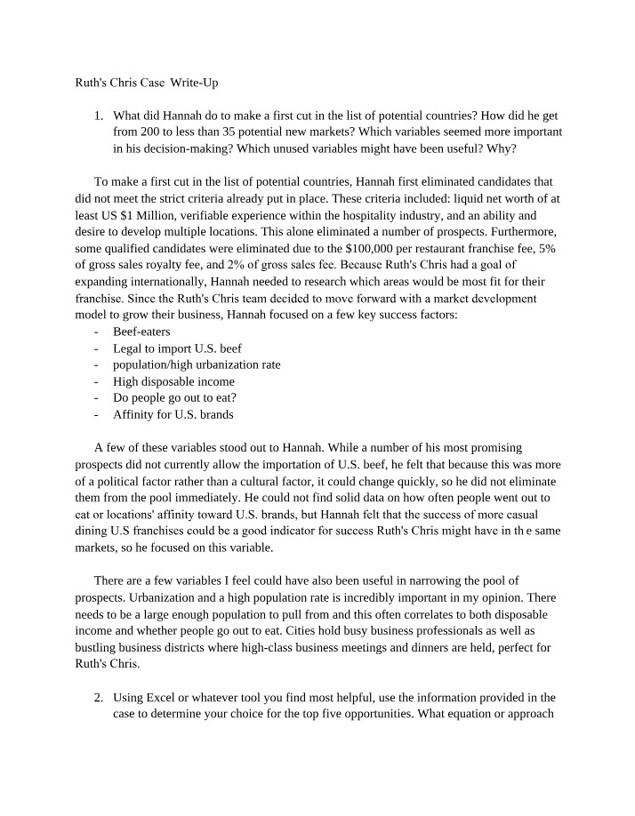 Write-Up - Ruth's Chris Case