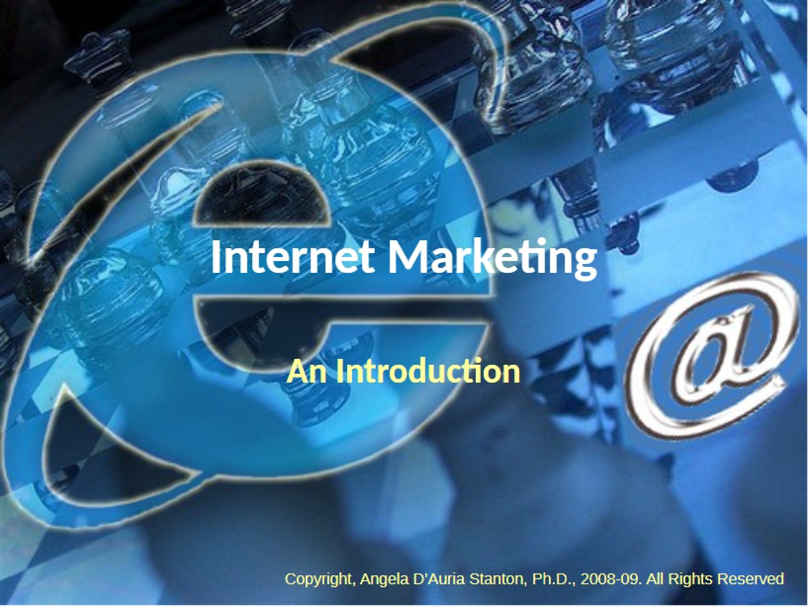 Internet Marketing Class Notes