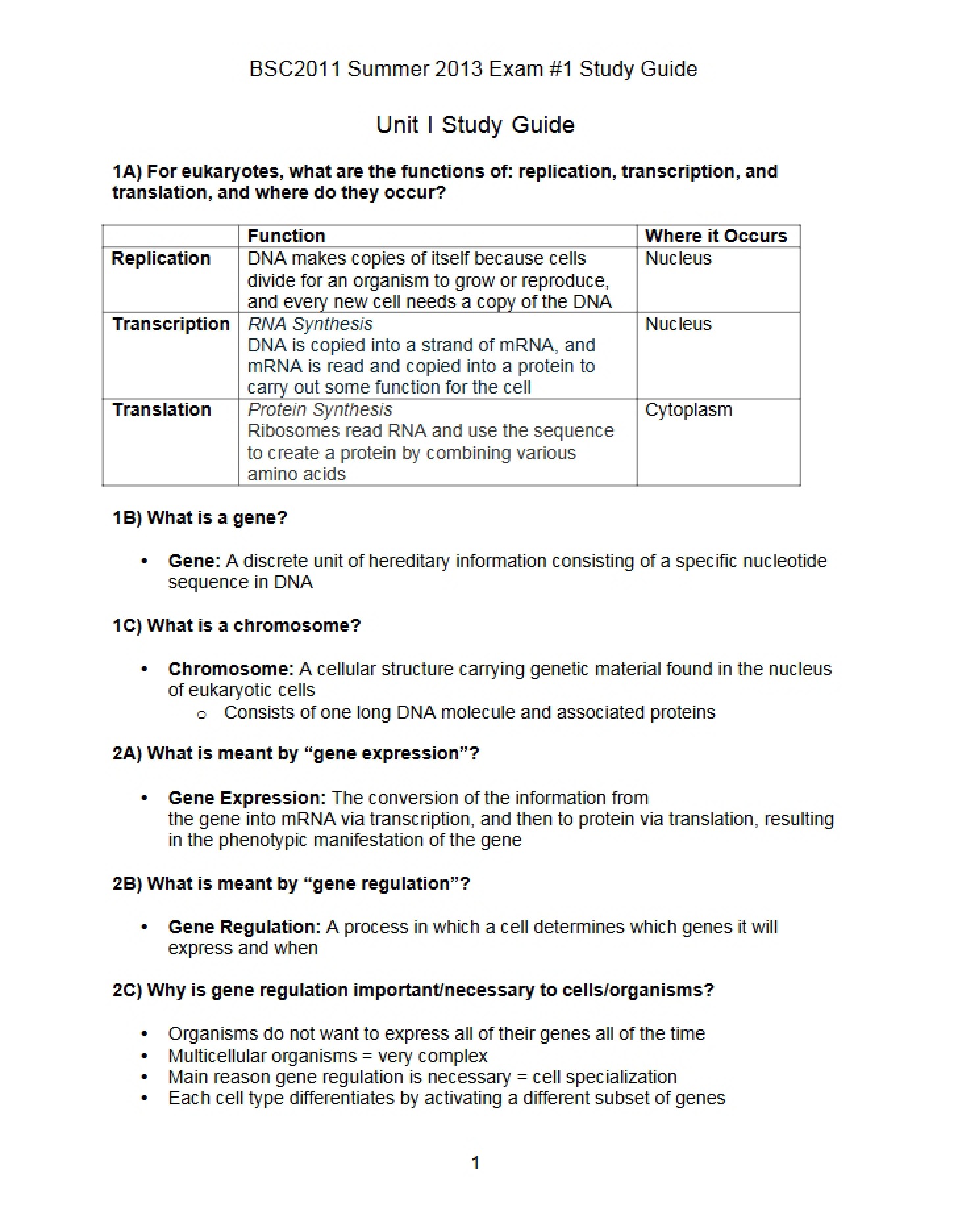 Assessment One