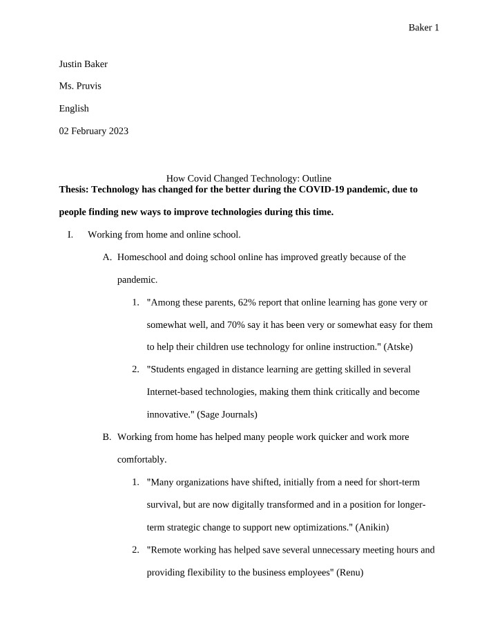 The Positive Impact of Covid on Technology
