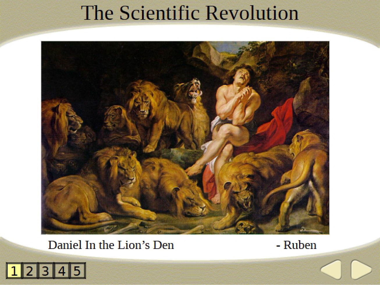 Revolution of Science