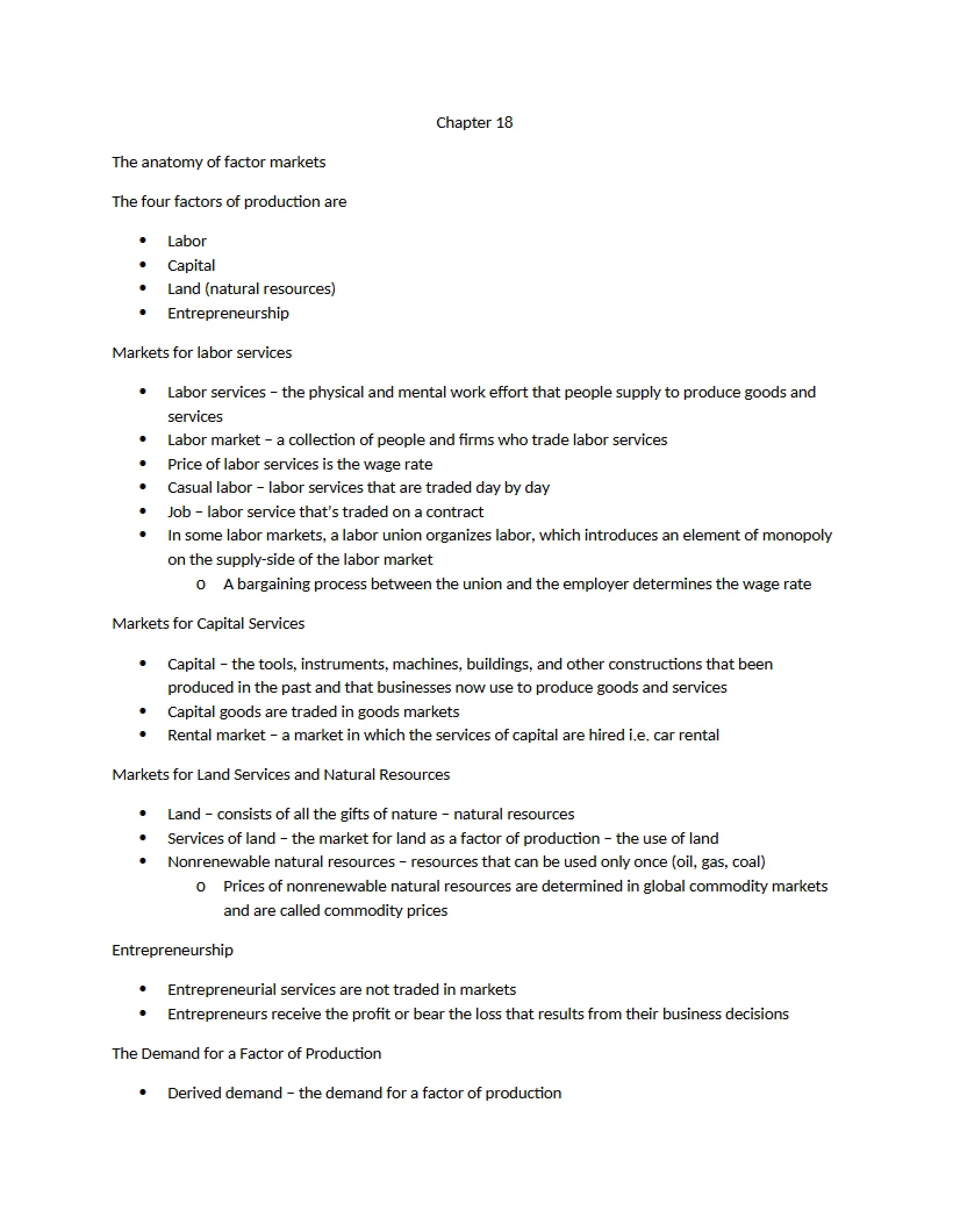 Microecon Chapter 18