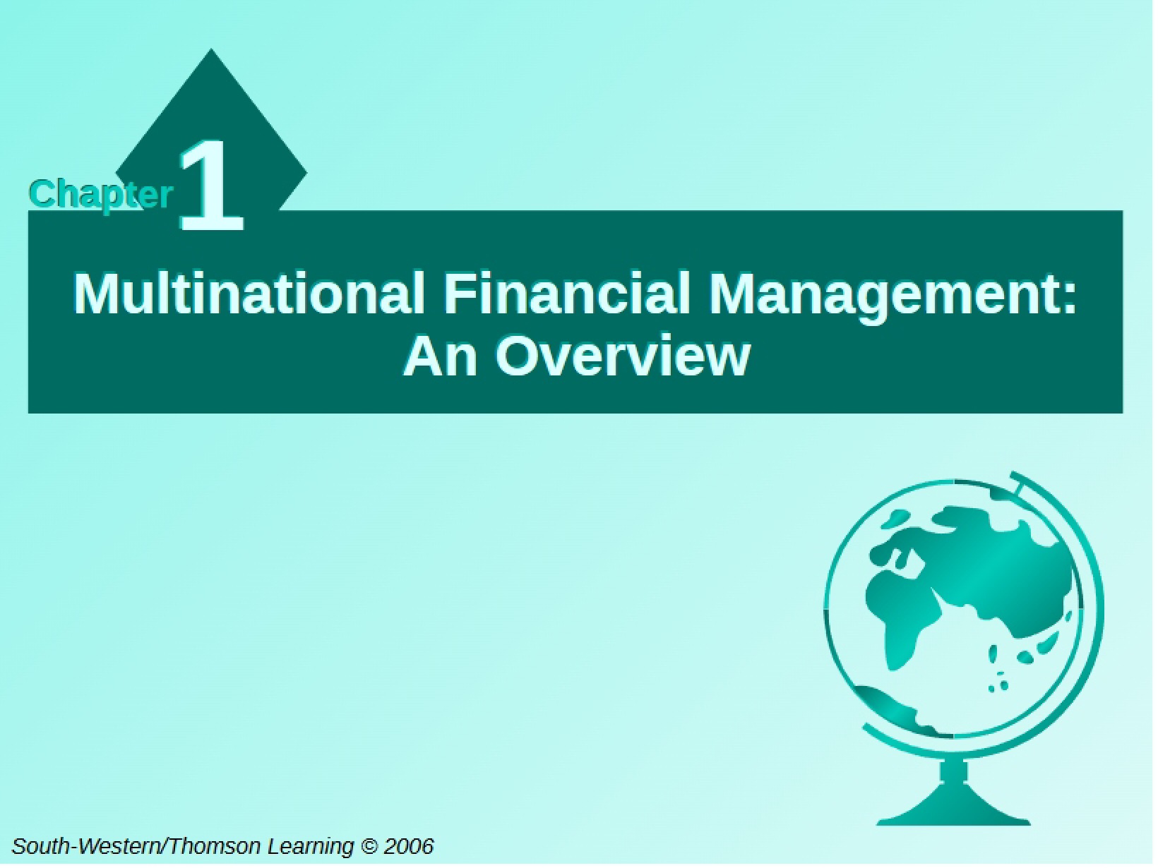 Management of Multinational Finances