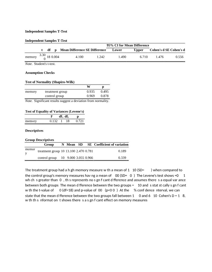 Biostatistics - Assignment 3